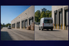 Illustrative comparison of a wide scene and the narrower field of view at 30× optical zoom