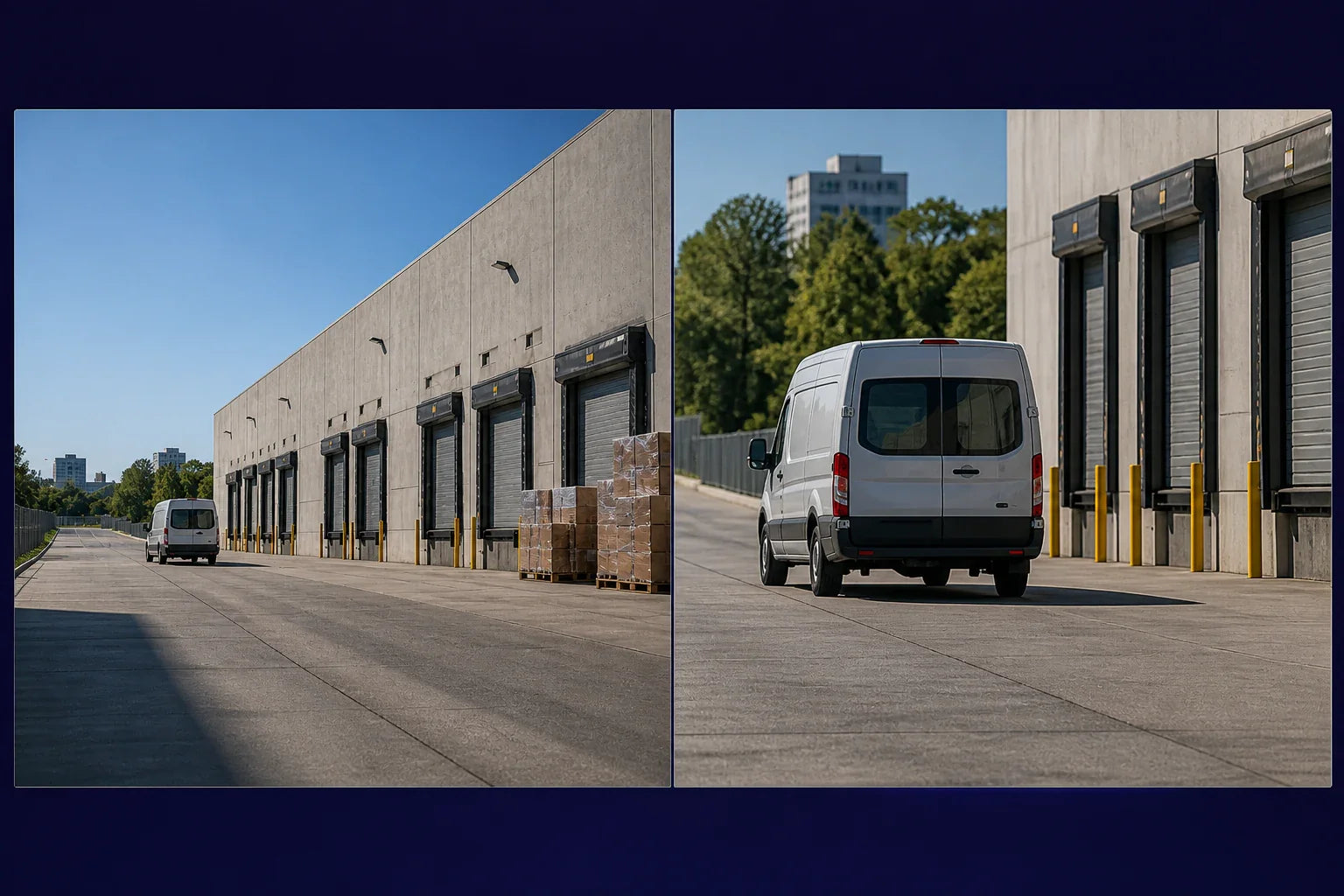 Illustrative comparison of a wide scene and the narrower field of view at 30× optical zoom