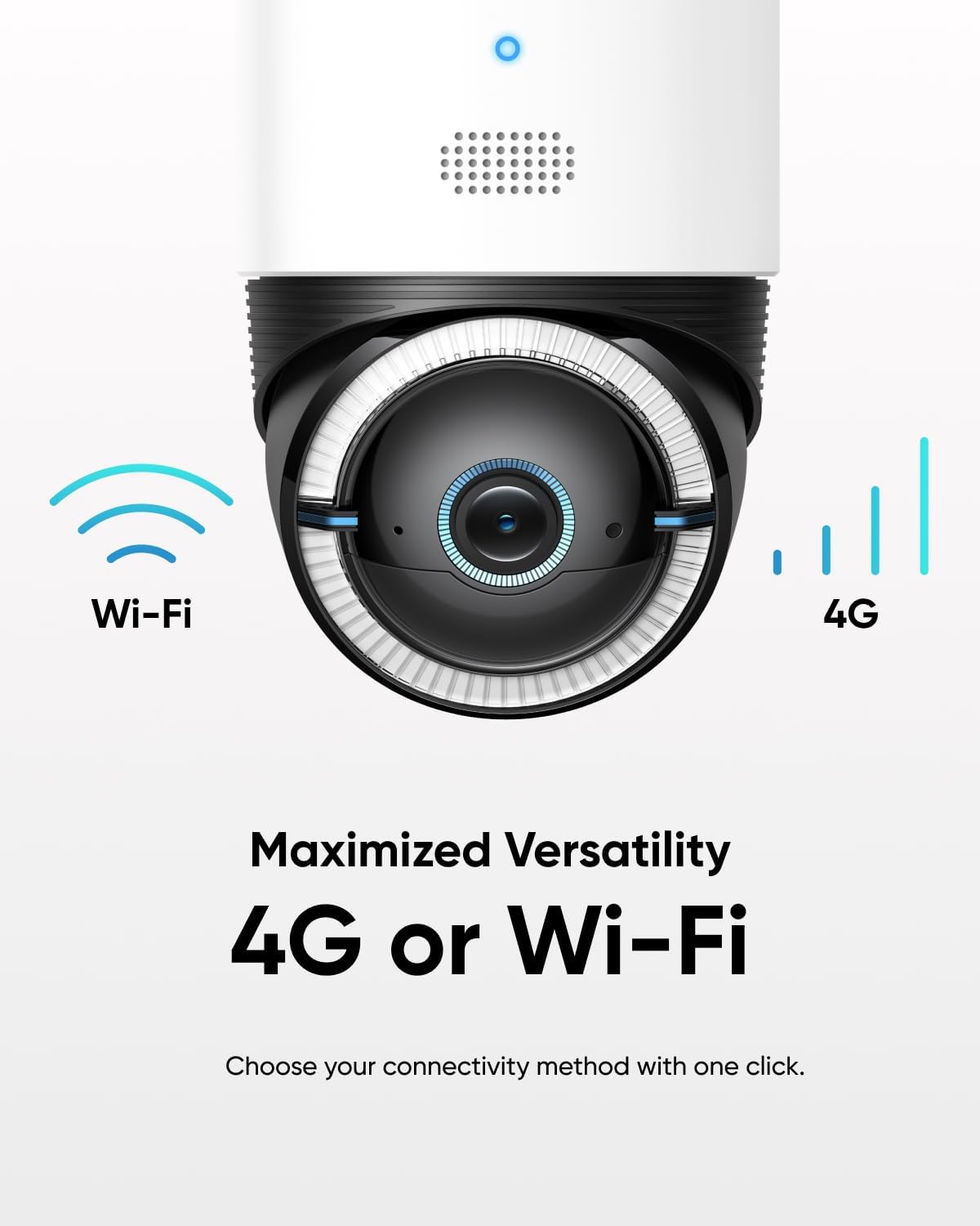4K Solar Cellular Outdoor Security Camera with AI Tracking