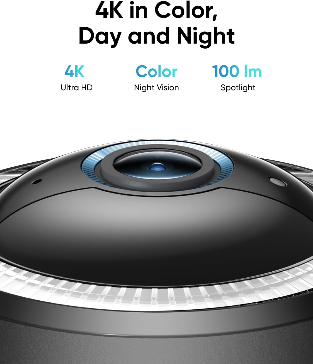 4K Solar Cellular Outdoor Security Camera with AI Tracking