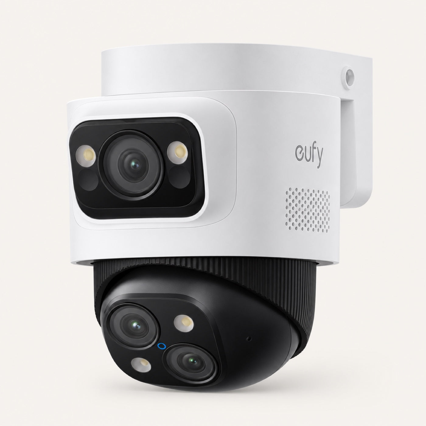 PoE Cam S4 camera with fixed overview and dual PTZ lenses