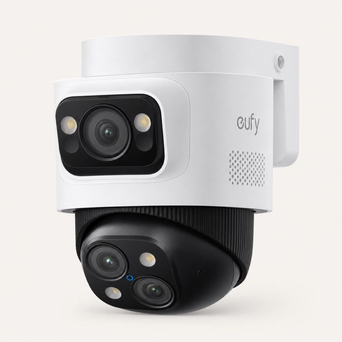 PoE Cam S4 camera with fixed overview and dual PTZ lenses