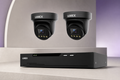 Black Lorex Connect X3 two-camera package with XC 8-channel NVR in a ClearVero studio