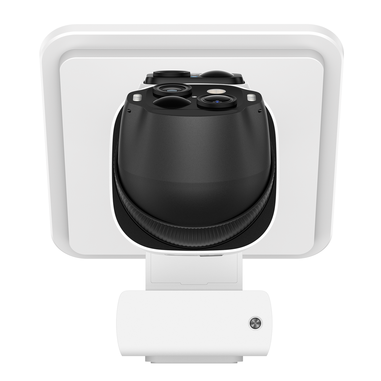 Front view of the eufyCam S4 triple-lens camera