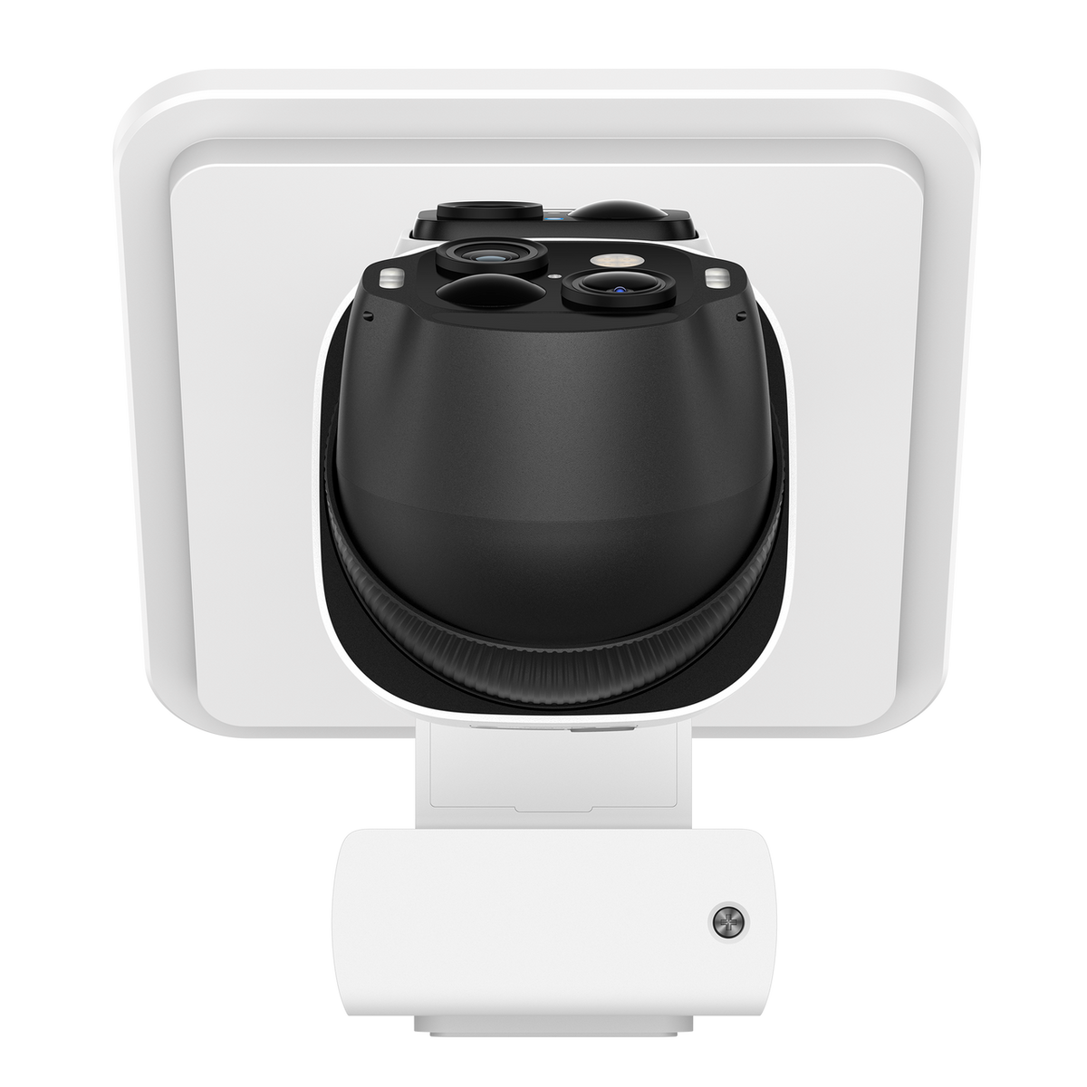 Front view of the eufyCam S4 triple-lens camera