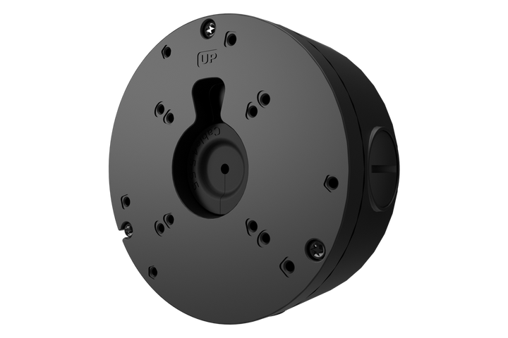Lorex Round Junction Box for Fixed-Lens Cameras (JB301P) in black
