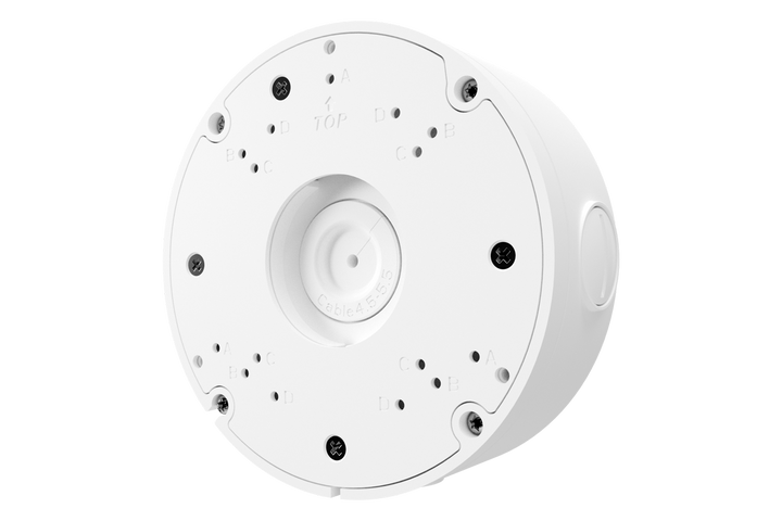 Lorex Round Junction Box for MVF and Dual-Lens Cameras (JB302P) in white